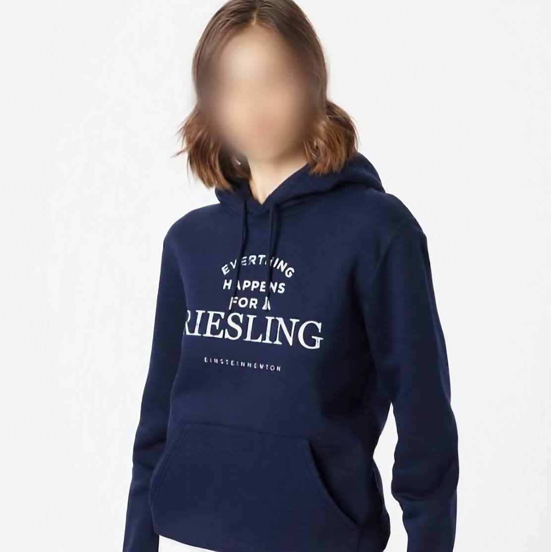 Riesling Navy Hoodie