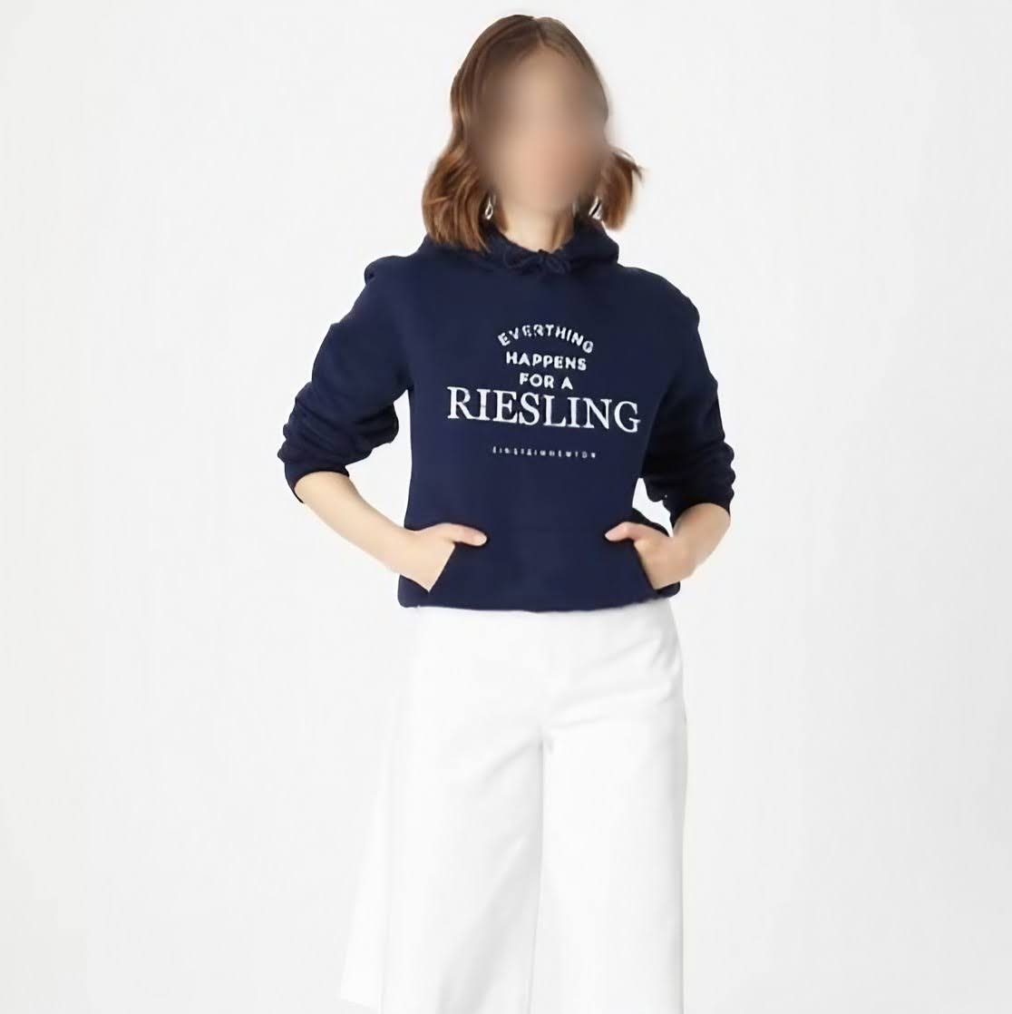 Riesling Navy Hoodie