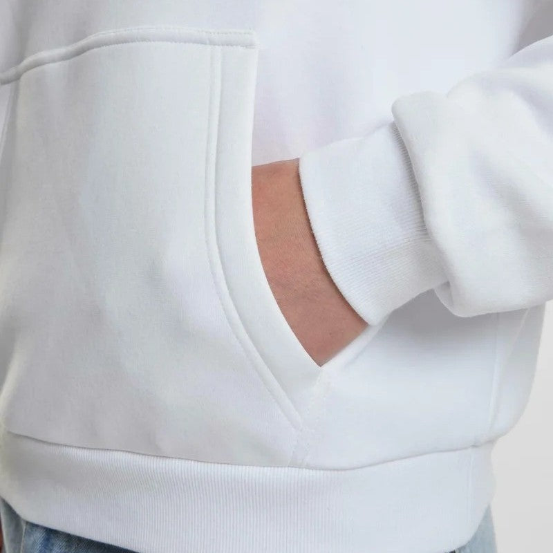 White Oversized Hoodie