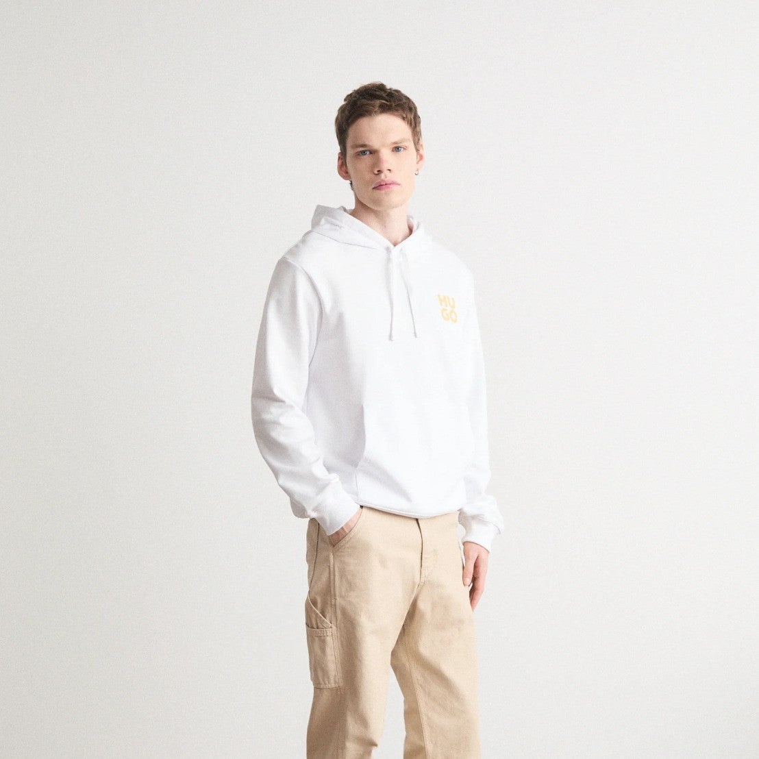 UGO White Hoodie
