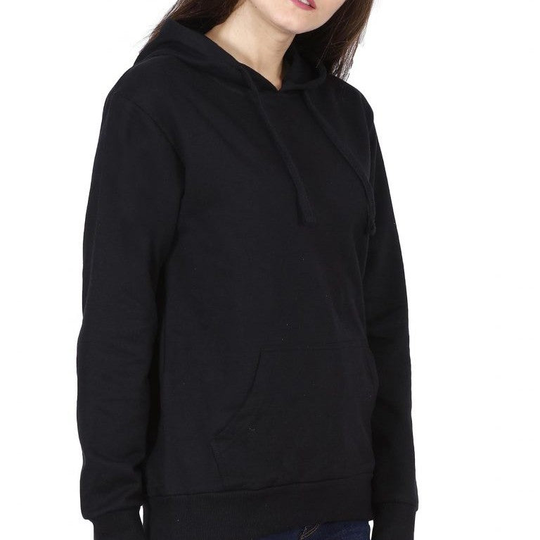 Black Blank Hoodie
