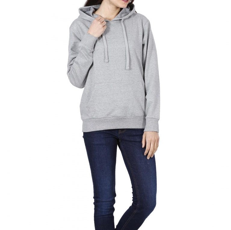Heather Grey Blank Hoodie
