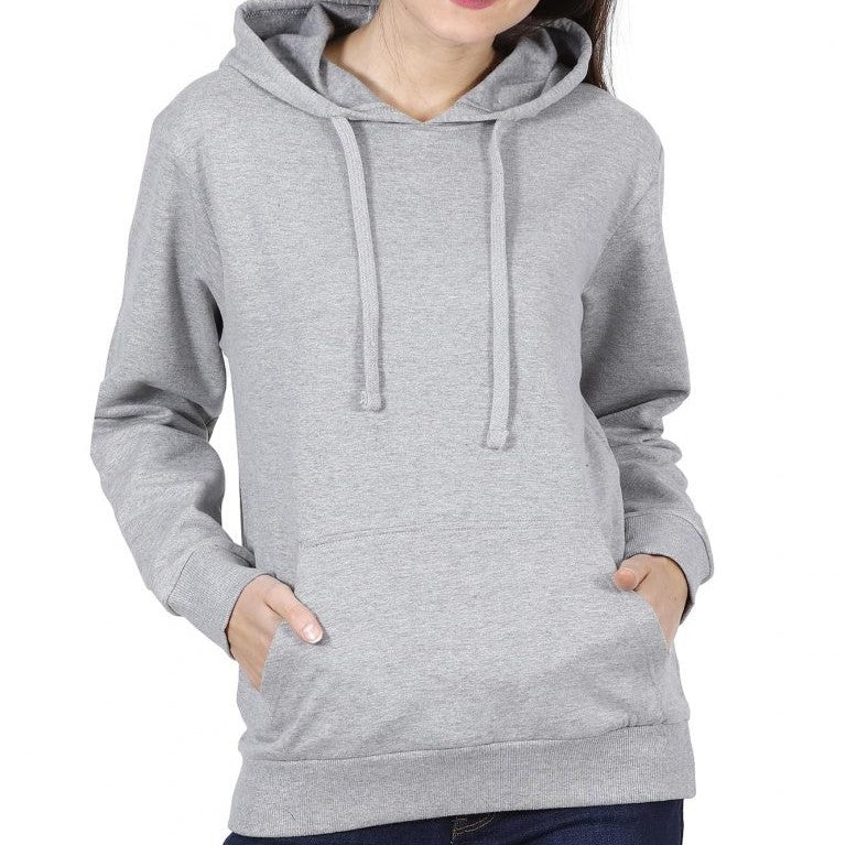 Heather Grey Blank Hoodie