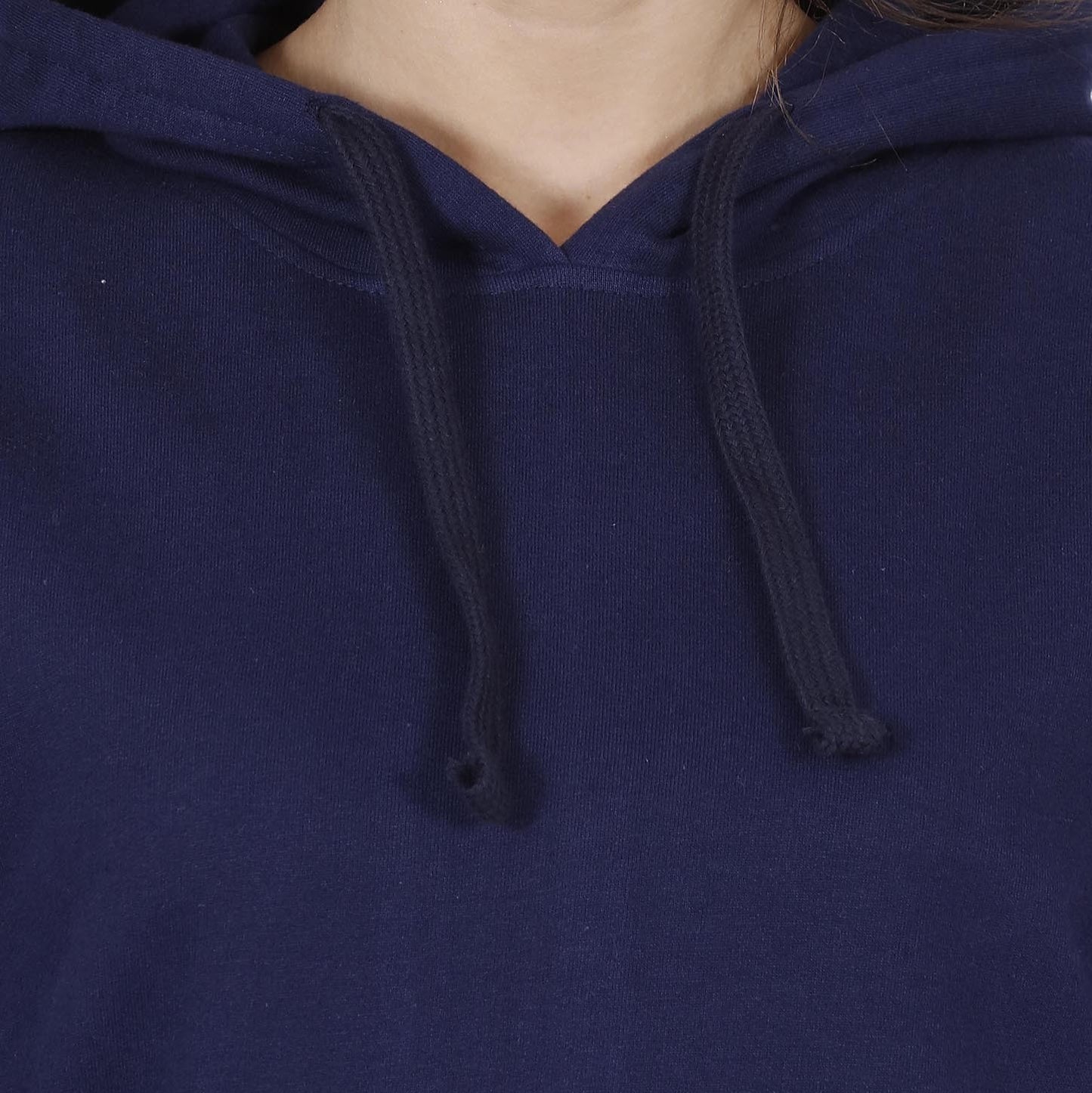 Navy Blank Hoodie
