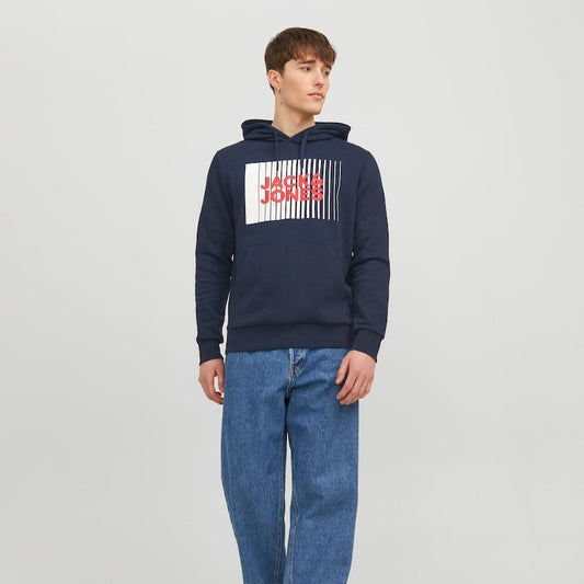 JJ Logo Navy Hoodie