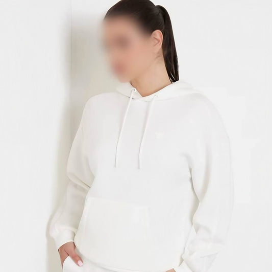White Blank Hoodie