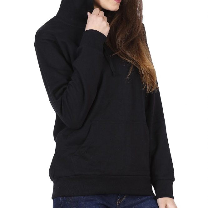 Black Blank Hoodie