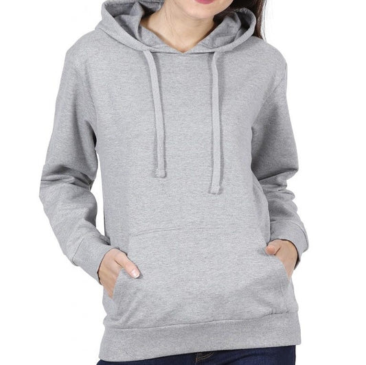 Heather Grey Blank Hoodie