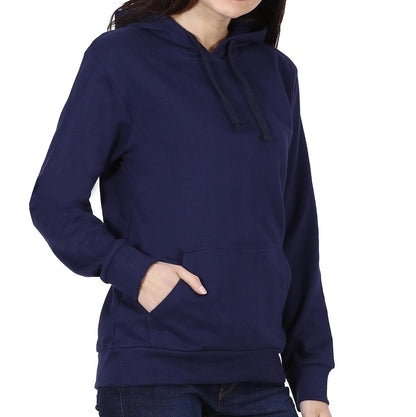 Navy Blank Hoodie