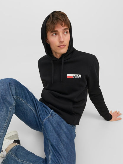 JJ Red logo Hoodie